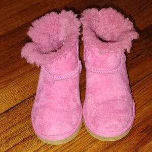 Pink Boots Girls Size 13